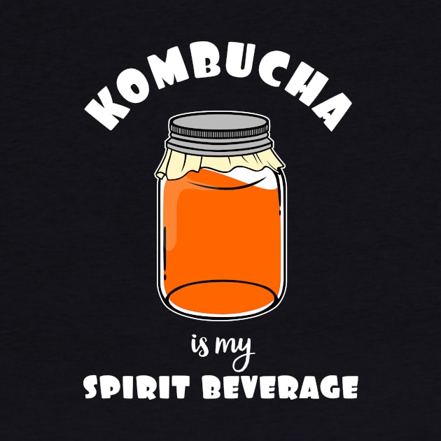 Kombucha Funny Pun Tea by Dr_Squirrel